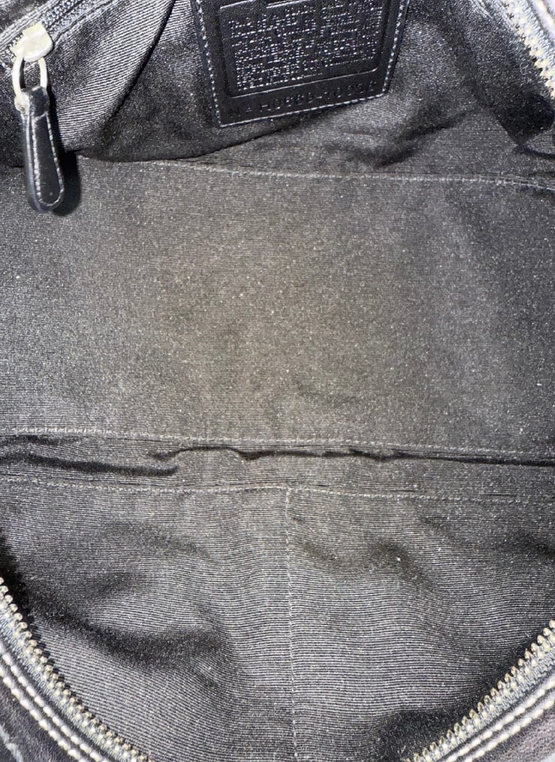 코치 정품 스티치 블랙 숄더백 상품이미지6