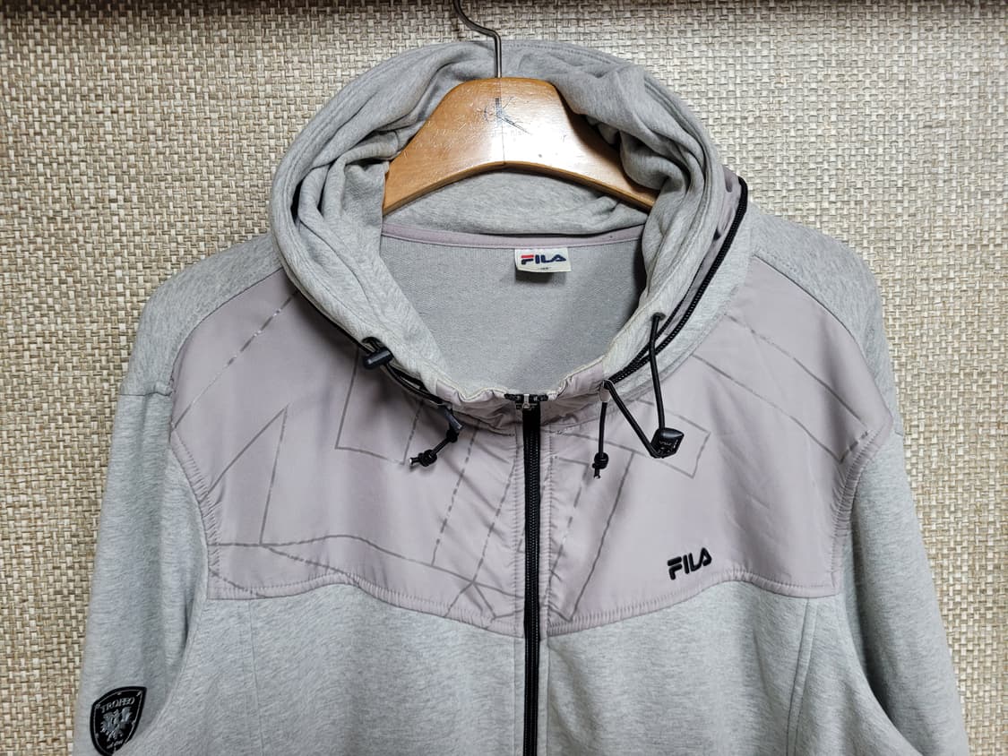 L 100사이즈 휠라 후드 집업 자켓 상품이미지2