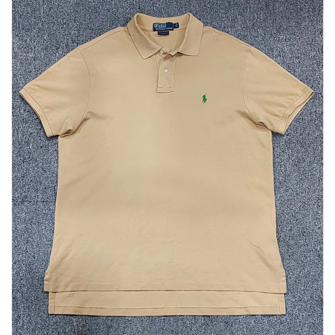 폴로 랄프로렌 그린포니 커스텀핏 카라티 pk 반팔티 XL 상품이미지1