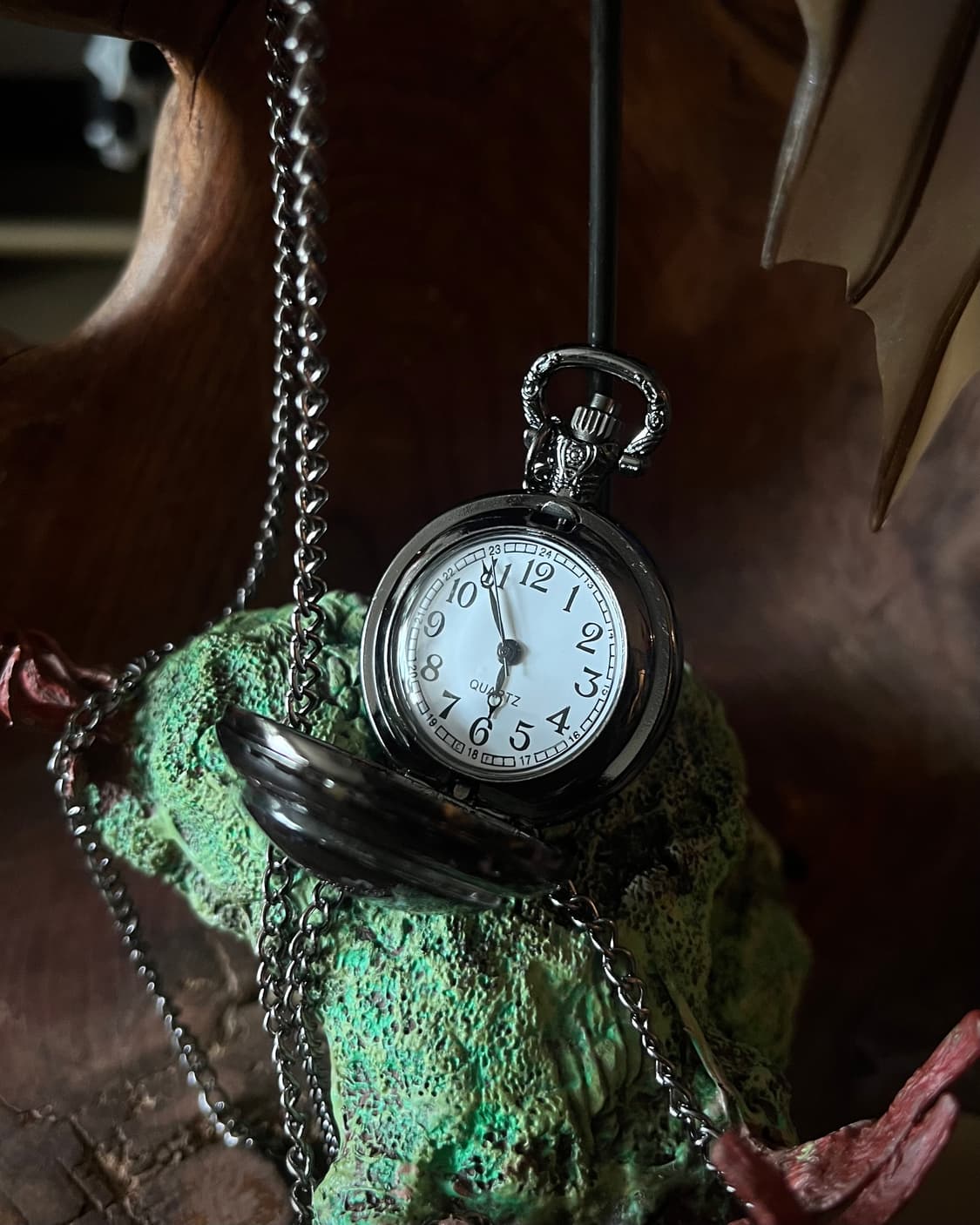 Vintage Death Note Pocket Watch Necklace 상품이미지3