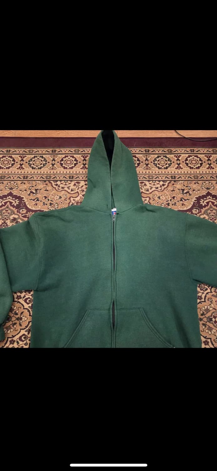 90s 빈티지 러셀 후드집업 L 상품이미지3