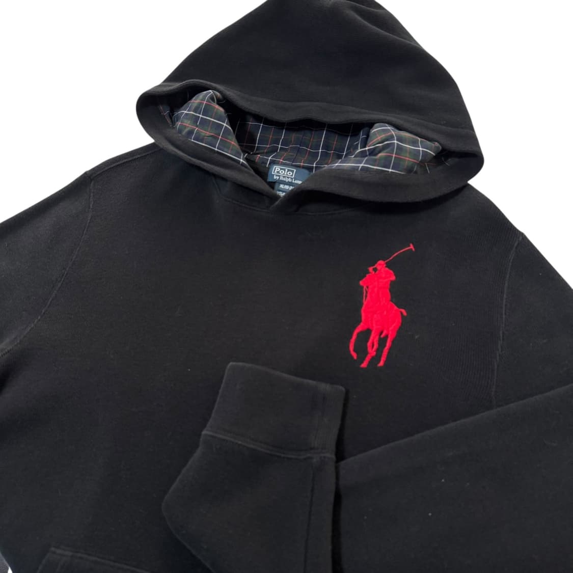 폴로 랄프로렌 블랙 빅폴로니 후드 상품이미지2