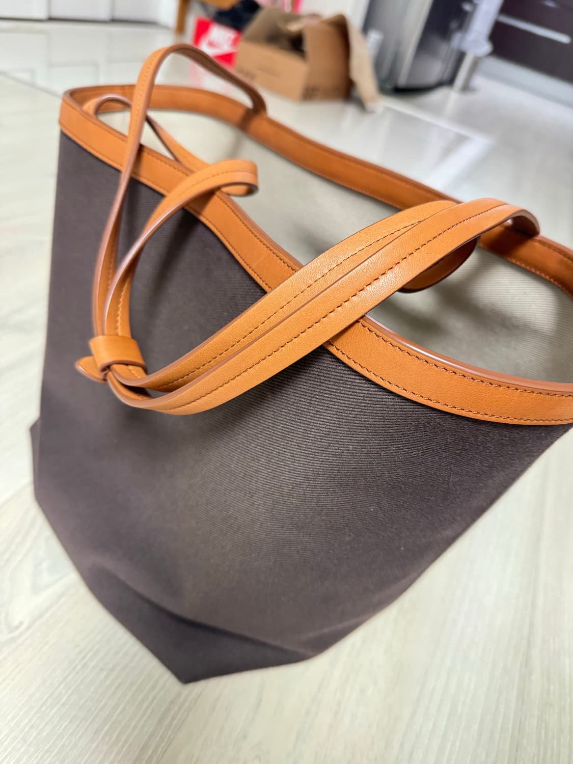 더로우 파크 쓰리 캔버스 토트백 새상품 상품이미지2