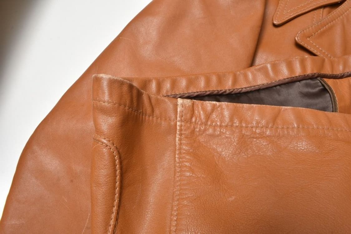 70S 맥그리거 웨스턴 가죽 자켓 카코트 N1161 상품이미지4