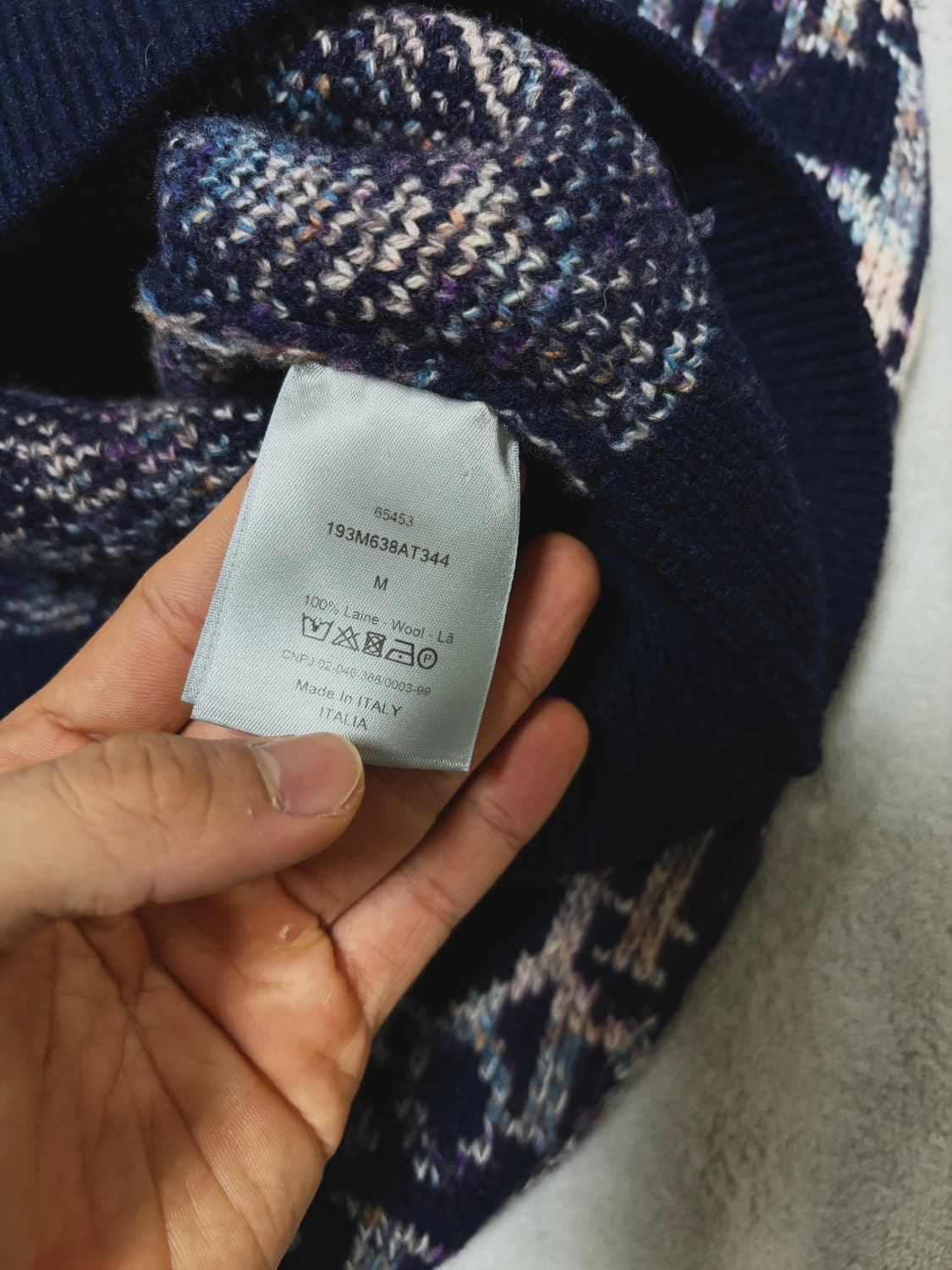 디올 오블리크 니트 상품이미지4