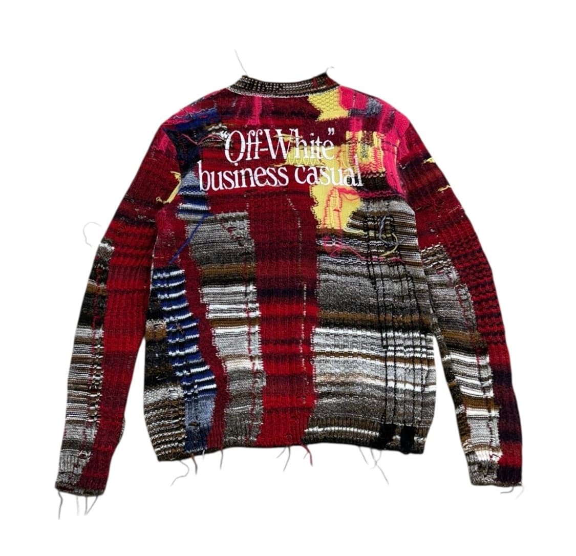오프화이트 18AW 비즈니스 캐쥬얼 니트 상품이미지1