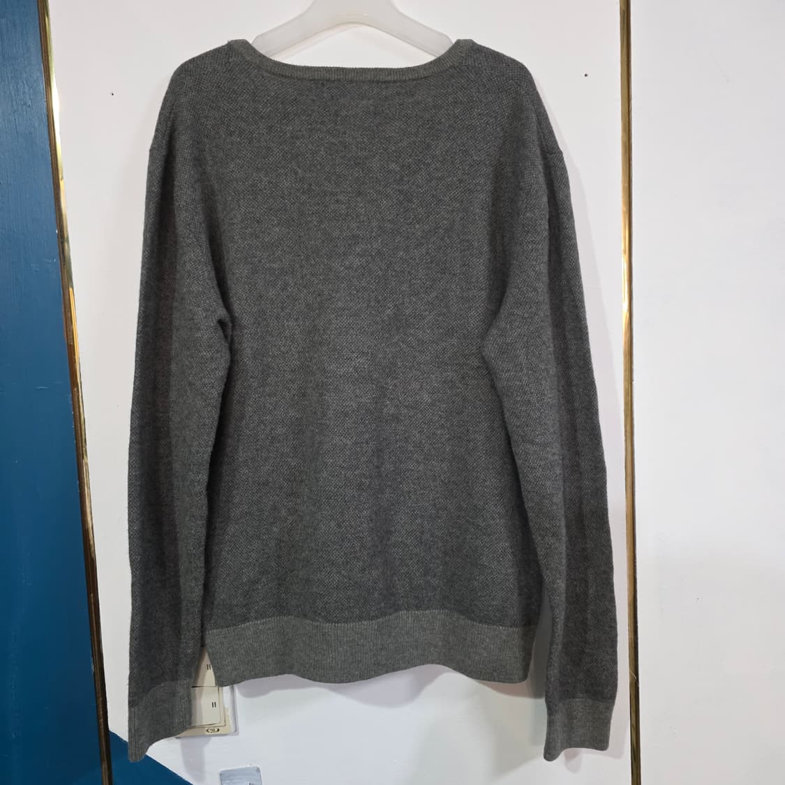 일본정품)폴로 랄프로렌 메리노울 100% 브이넥 니트L 상품이미지3