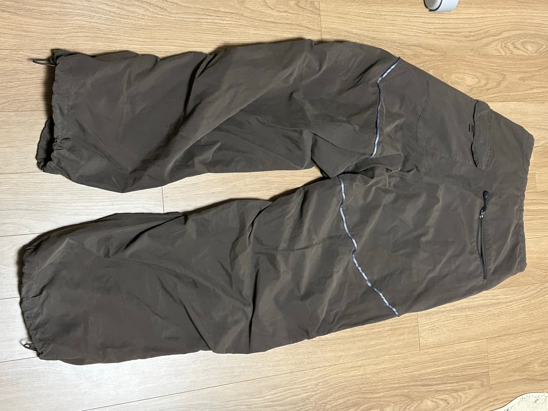 코이세이오 coyseio suu 스트랩 라인팬츠 브라운 상품이미지3