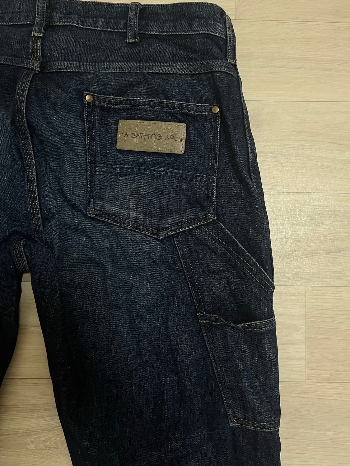Bape 베이프 더블니 중청 카펜터 팬츠 상품이미지6