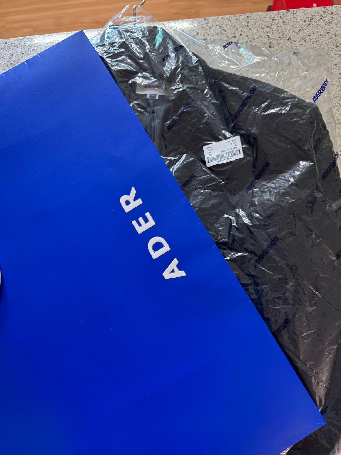 아더에러 벨가 코트 느와르 롱 코트 XL 상품이미지5