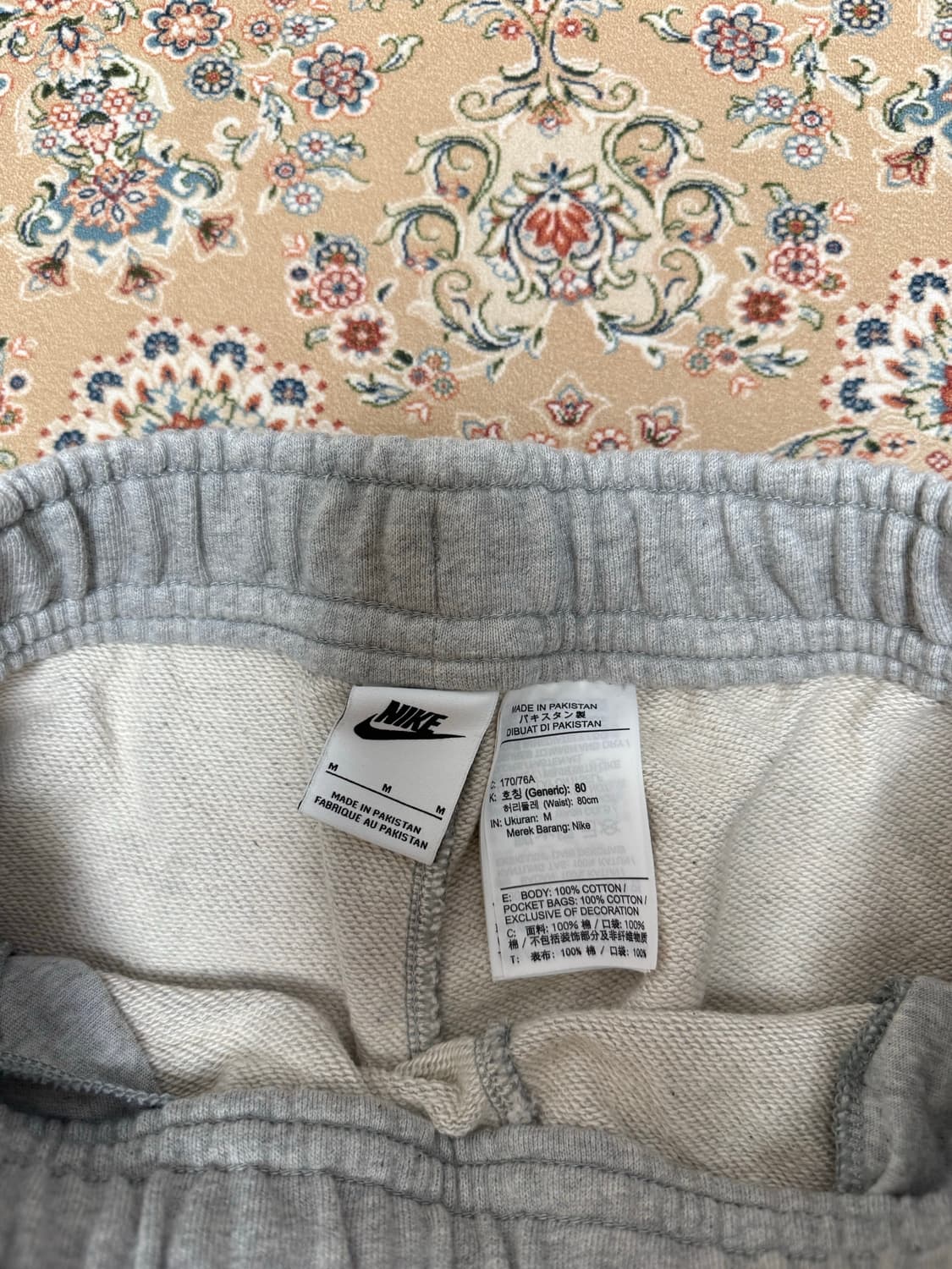 나이키 NSW 트렌드 스니커 그레이 조거팬츠 M size 상품이미지3