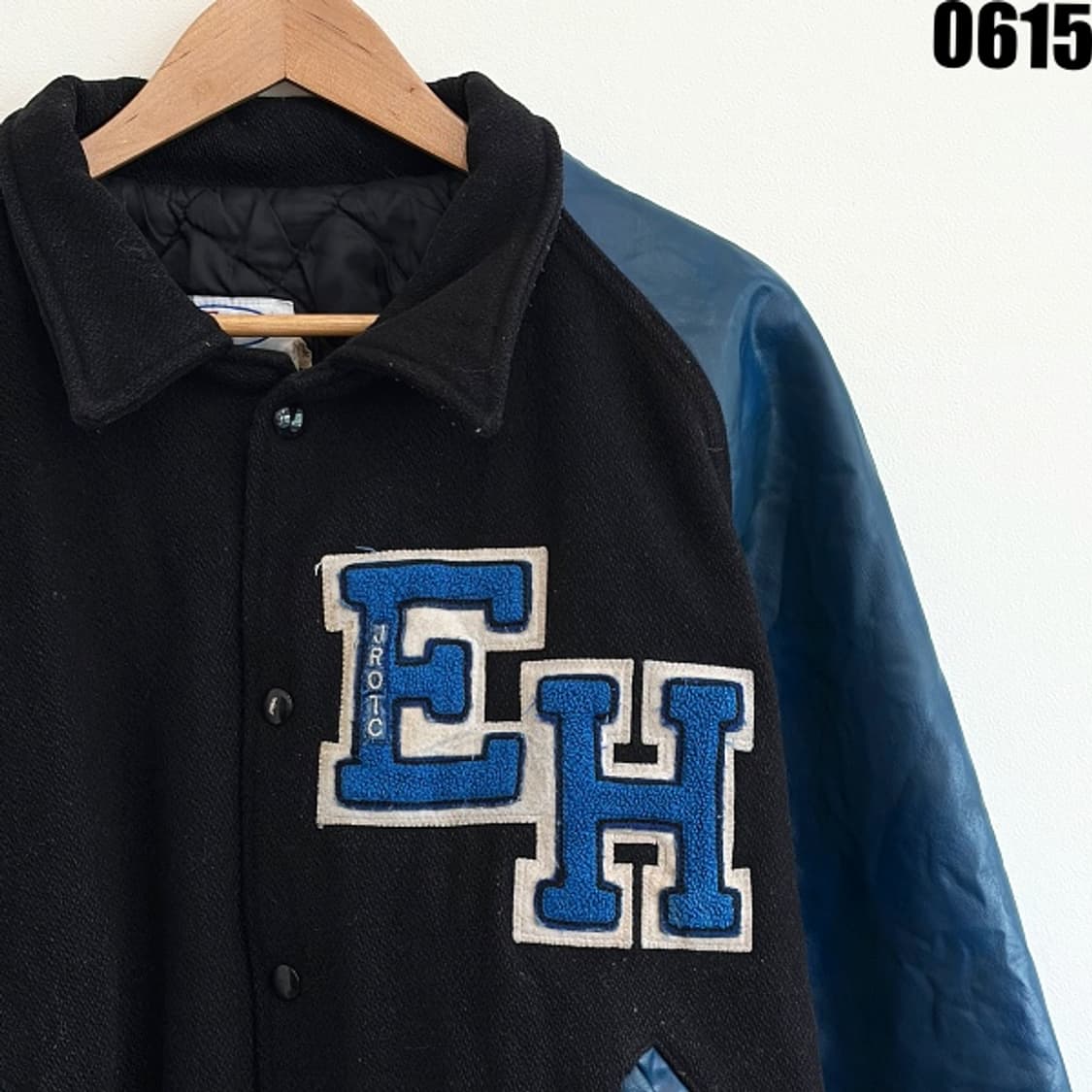 NEFF 레더 울 바시티 자켓 XL 0615 상품이미지2