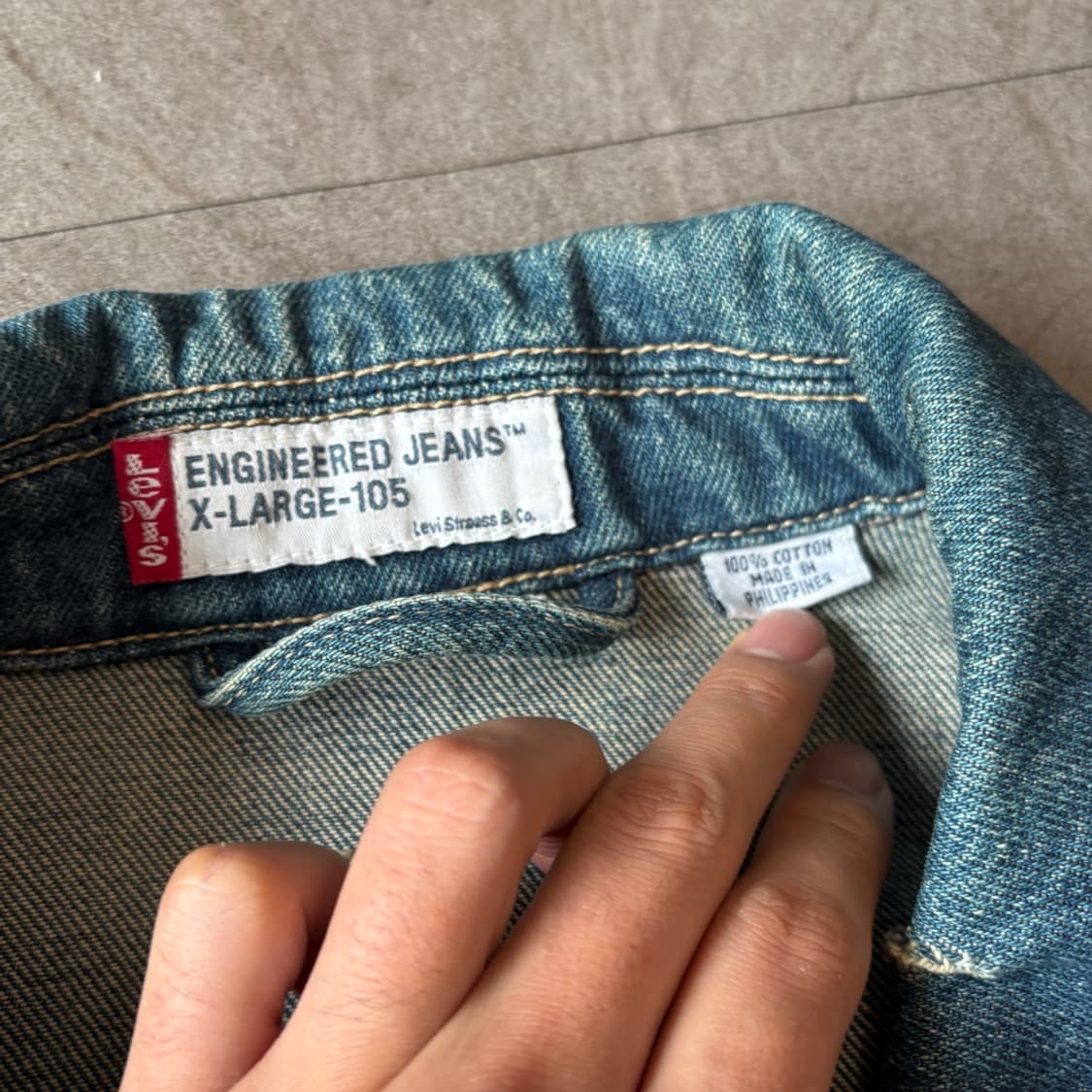 리바이스 정품 엔진 데님 자켓  상품이미지5