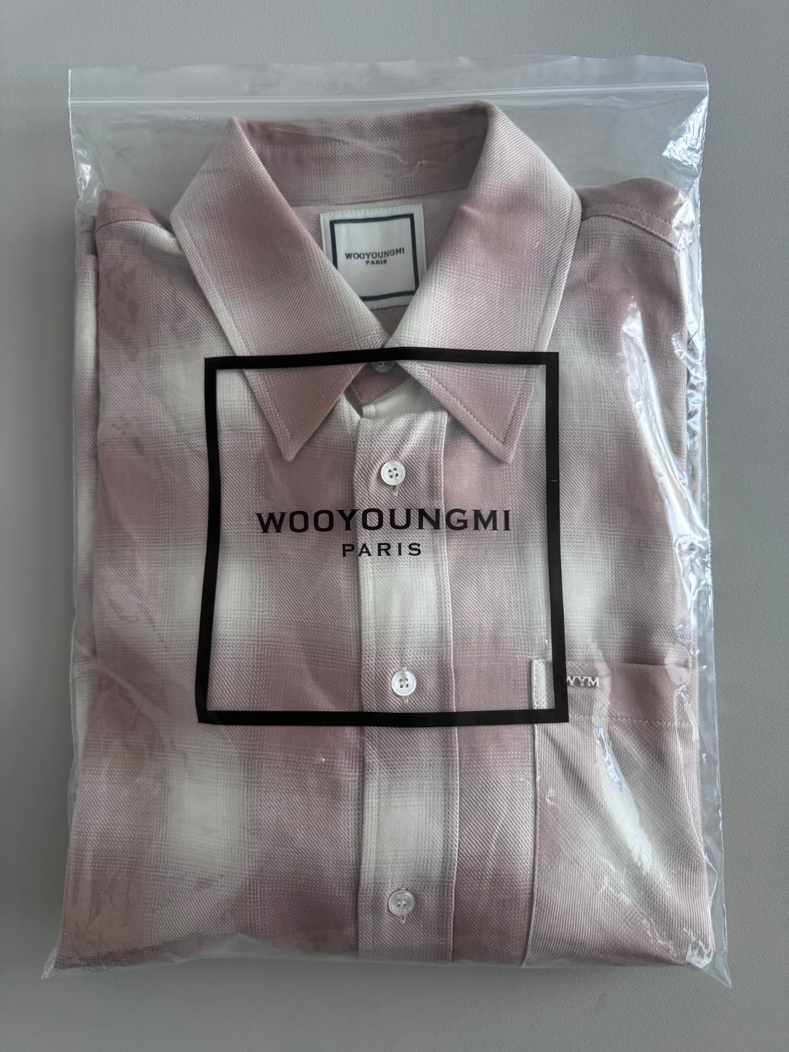 우영미 그라데이션 셔츠 베이지 상품이미지1