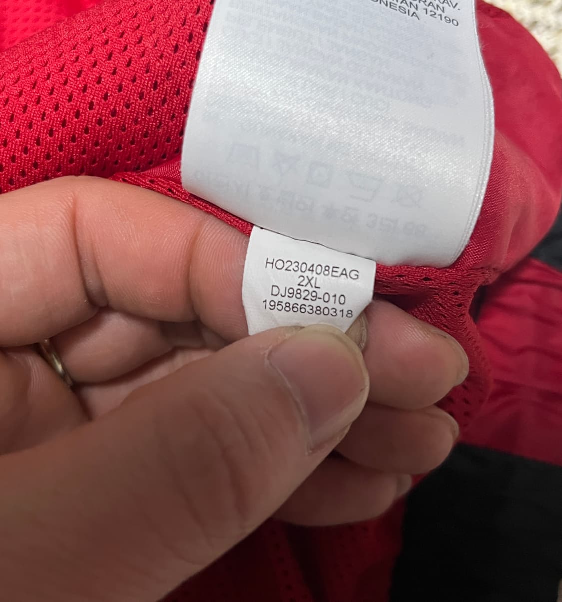 나이키 오버핏 조던 바람막이 윈드브레이커 자켓 점퍼 2XL 상품이미지7