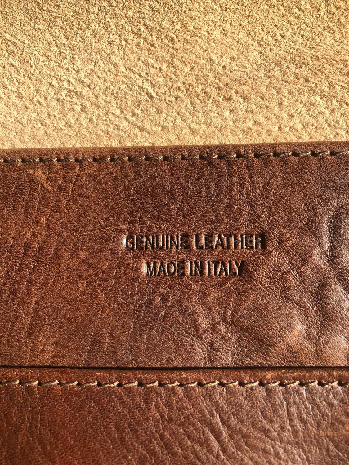 빈티지 이탈리아 레더 브리프케이스 상품이미지6