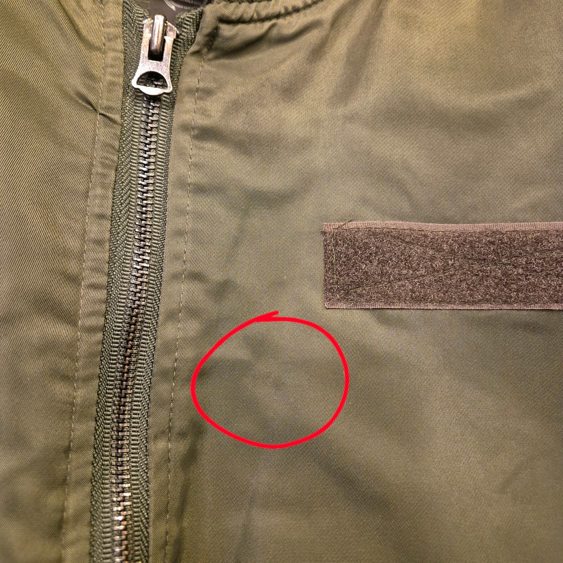 M 팔배색 카키 MA-1 항공점퍼  상품이미지6