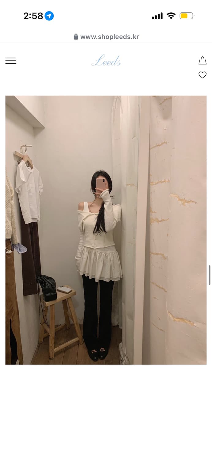 Muse collar cardigan 상품이미지4