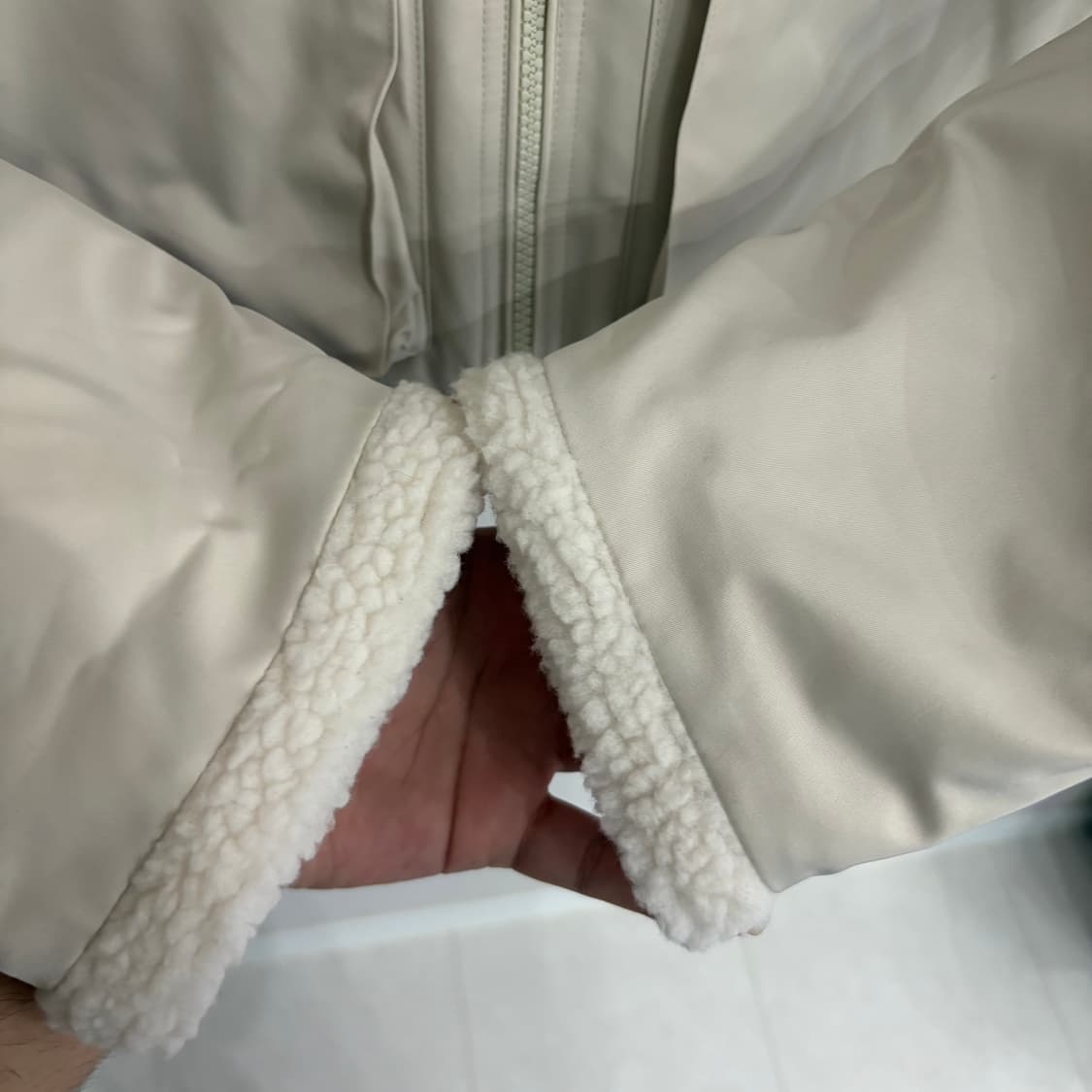 코드그라피 헤비 보아 플리스 무톤 자켓 S 상품이미지3