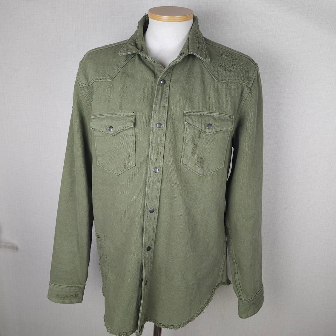 자라 긴팔남방 남자95사이즈  상품이미지1