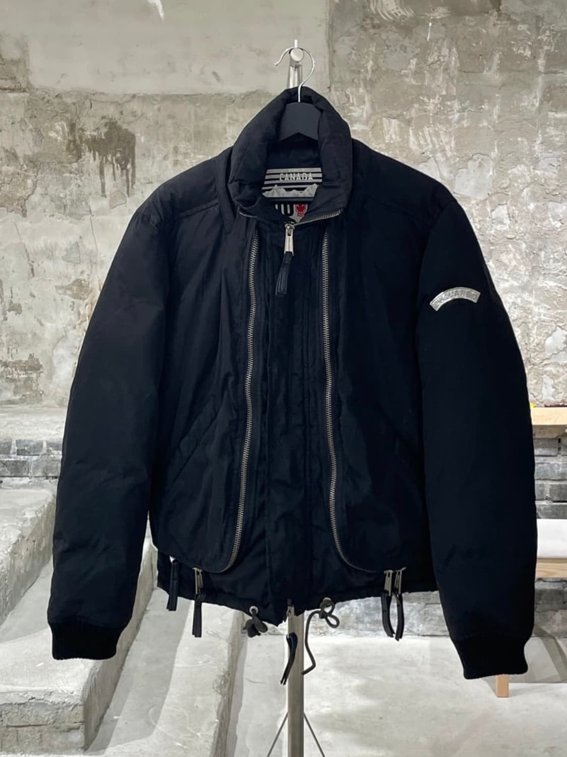 디스퀘어드 지퍼 레이어 구스패딩자켓 상품이미지2