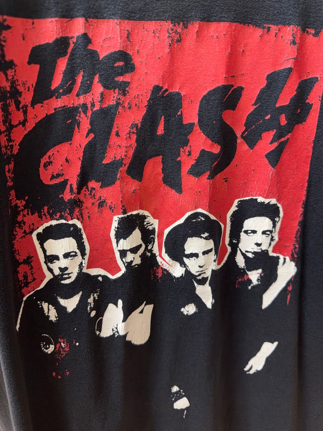 Vintage The Clash 밴드티. 상품이미지1