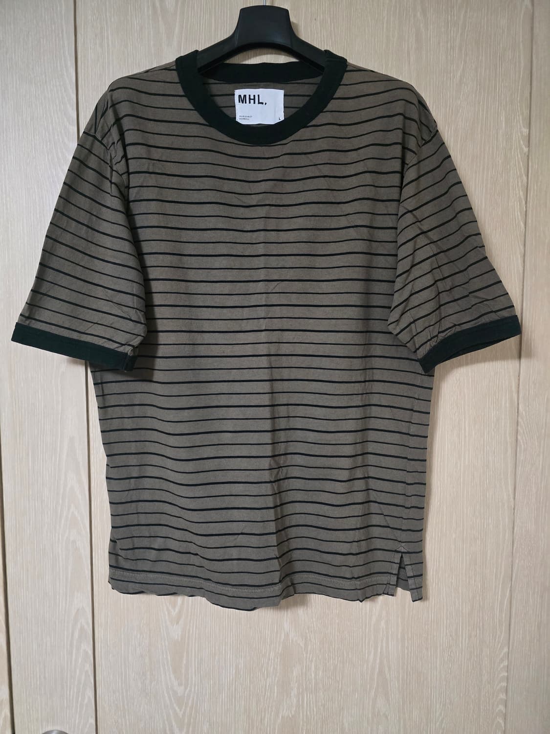 MHL COTTON LINEN STRIPE JERSEY 상품이미지1