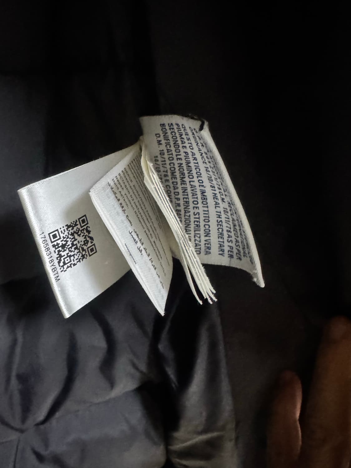 몽클레어 클루니 네이비 패딩 상품이미지8