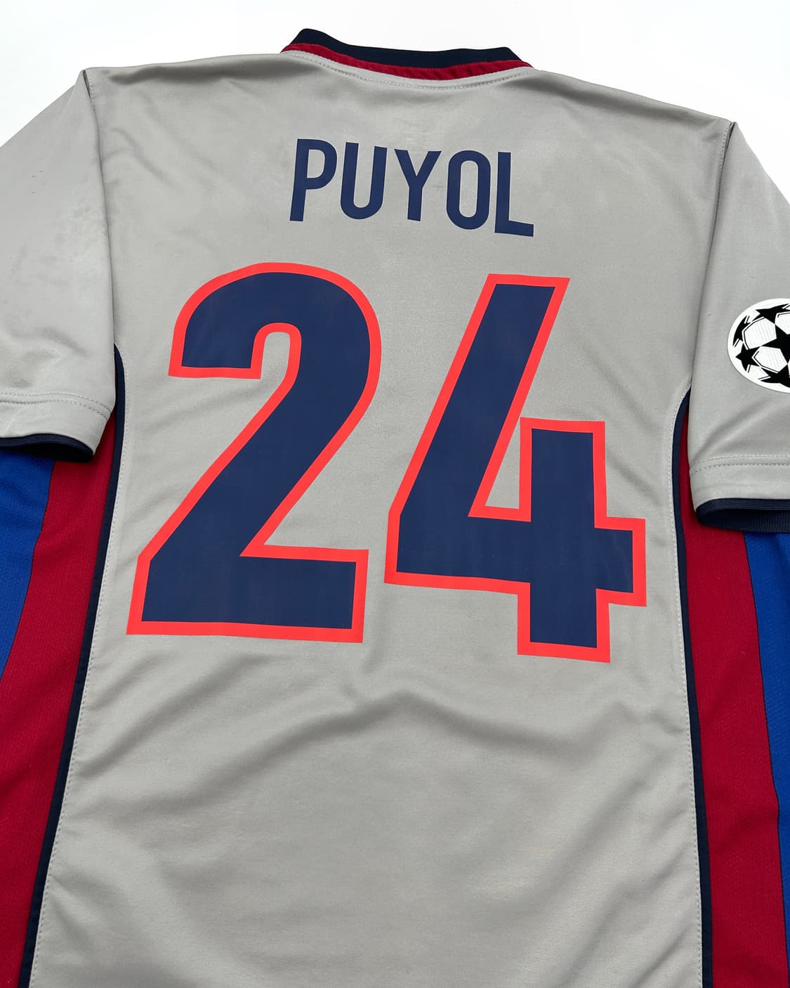 나이키 99-01 FC 바르셀로나 어웨이 챔스킷 푸욜 상품이미지1
