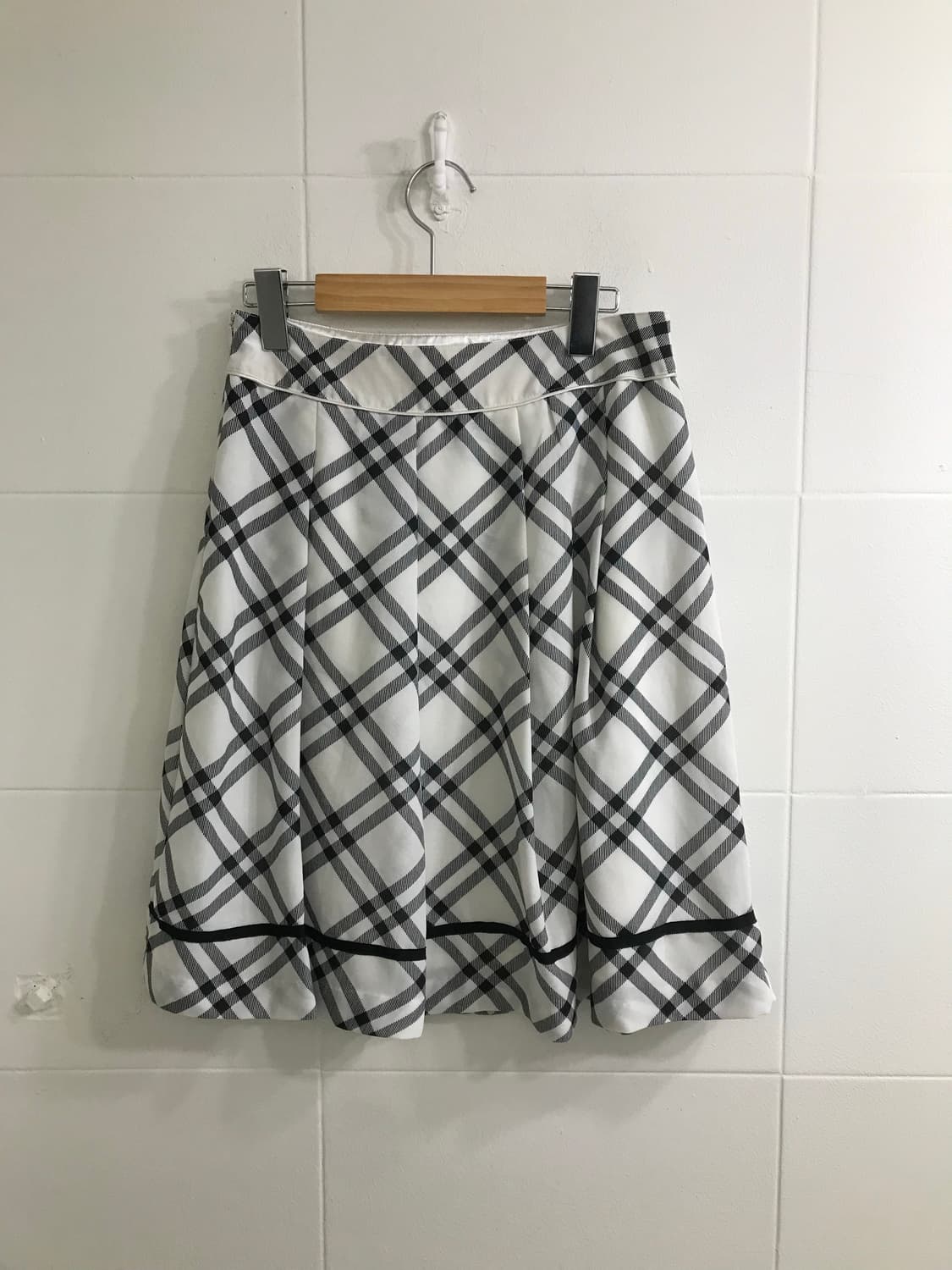 무채색 너드 니혼진 체크 모리걸 코디세트 상품이미지7