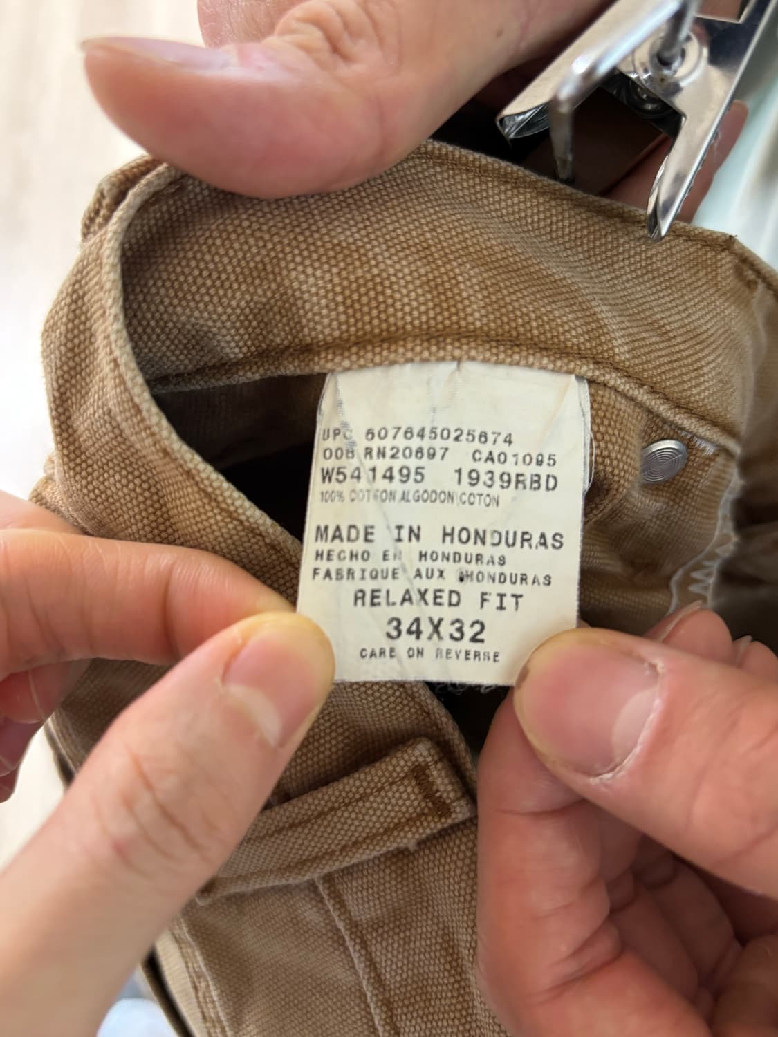 디키즈 카펜터 34/32 상품이미지5