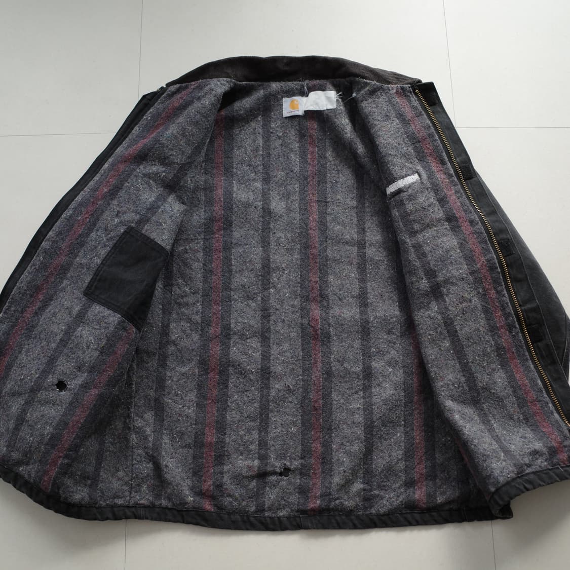 90s 칼하트 C04 BLK 초어 자켓 MADE IN USA 상품이미지5