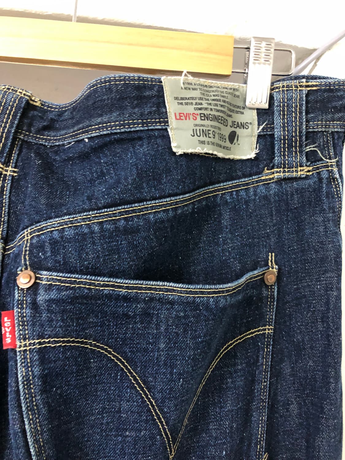 Levi's engineered jeans 4 button 데님팬츠 상품이미지2