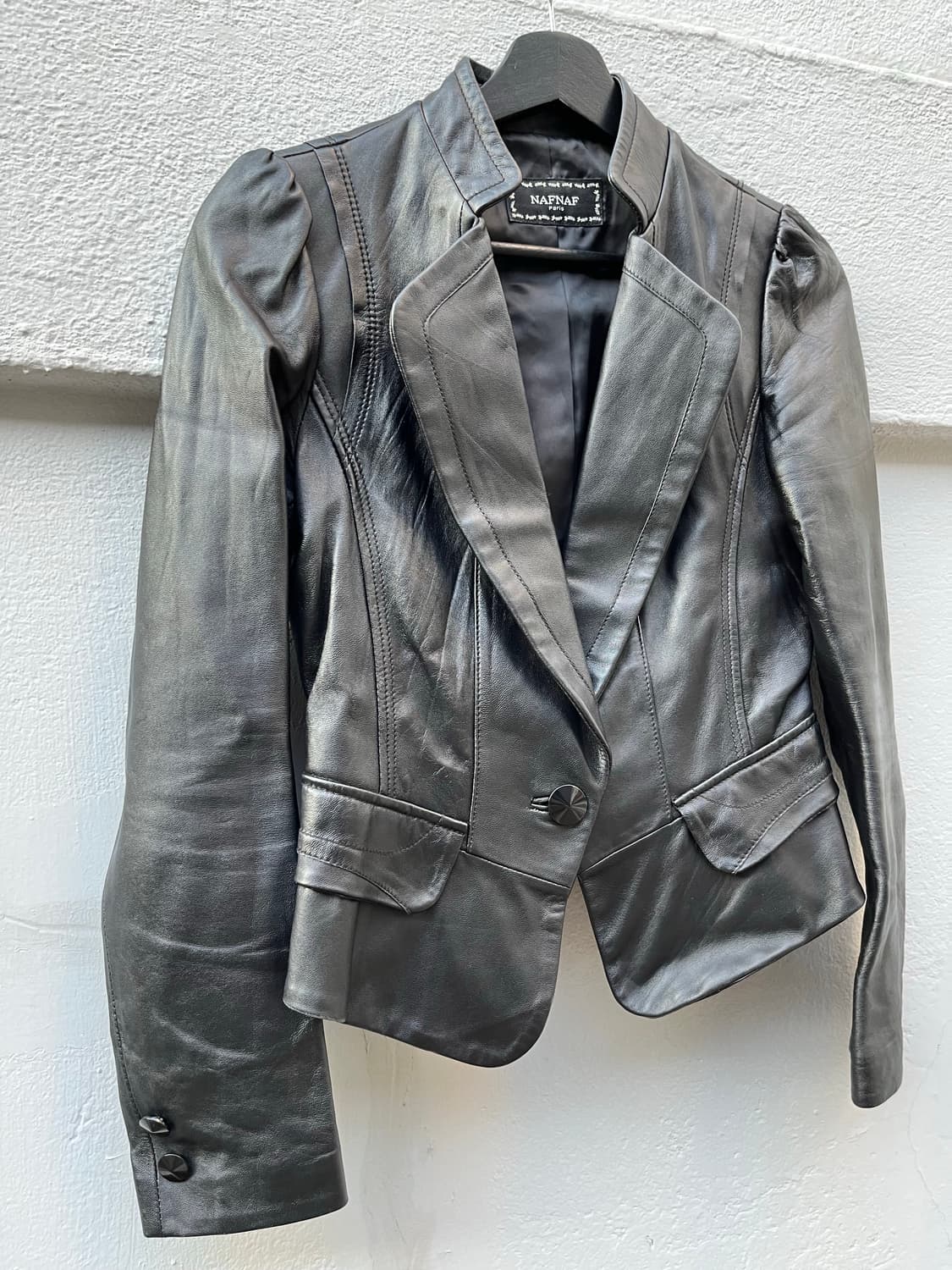 양가죽 블레이저 재킷 상품이미지2