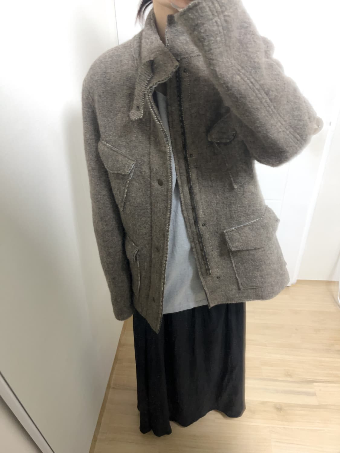 빈티지 하프코트 상품이미지4