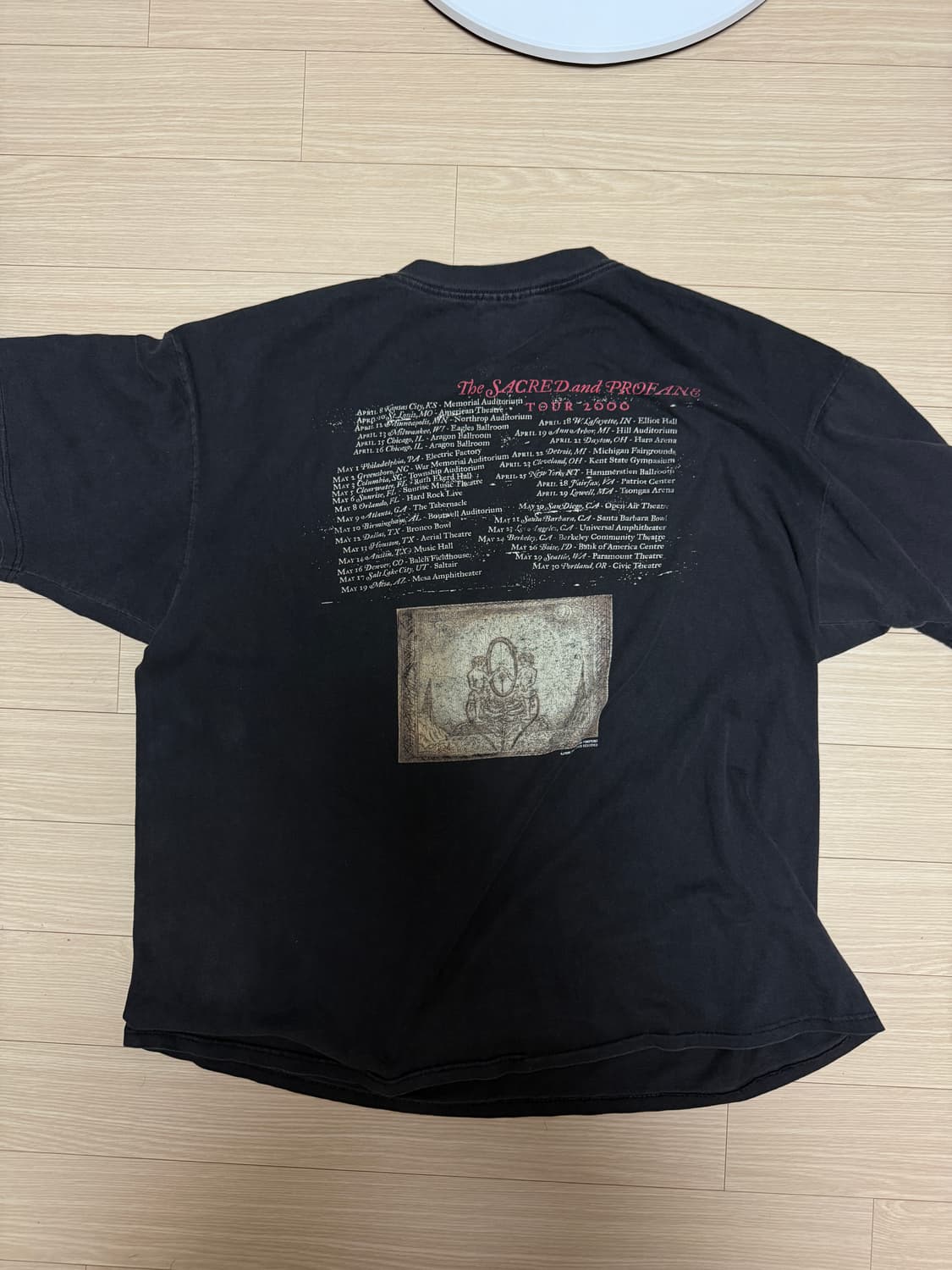 [XL] 00s 빈티지 스매싱펌킨스 machina 밴드티 티셔츠 상품이미지2