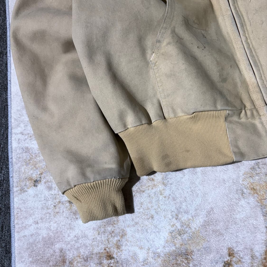 90‘s 칼하트 빈티지 성조기 후드 워크자켓 상품이미지6