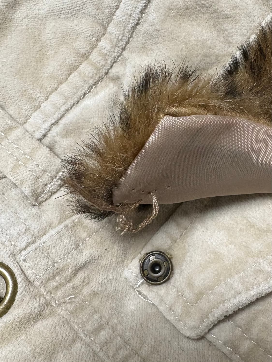 갸루 호피 퍼 스커트 펑크 punk d.i.a 상품이미지5