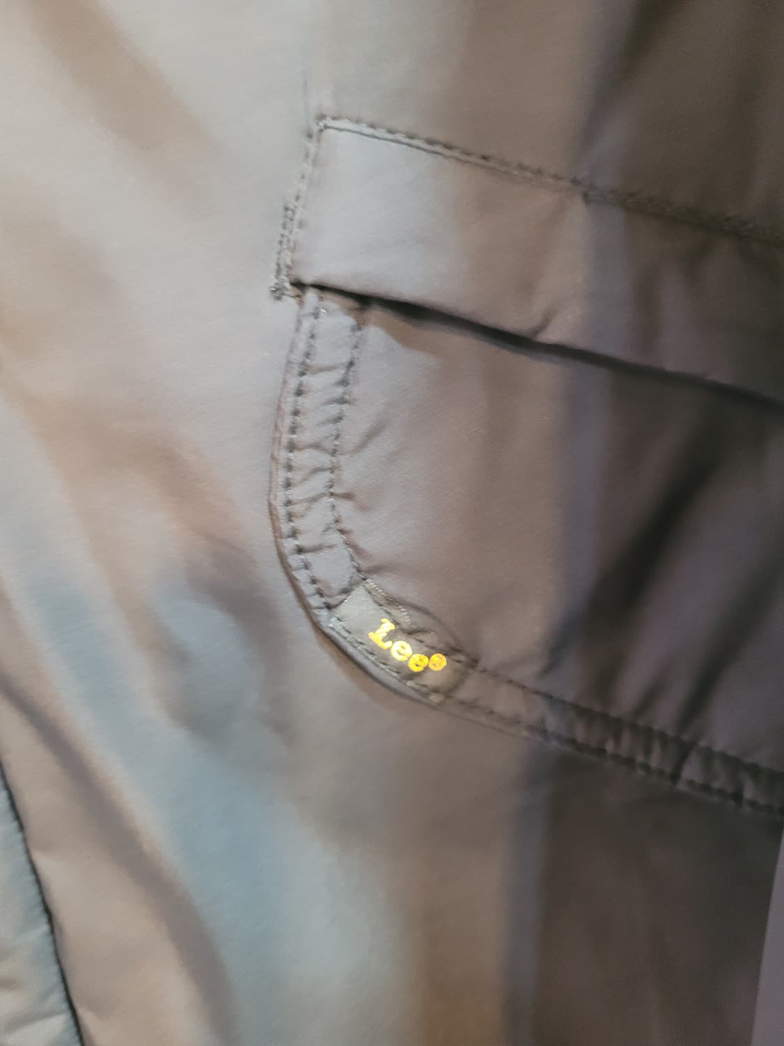 Lee 리 검정 롱 패딩 XL 상품이미지4