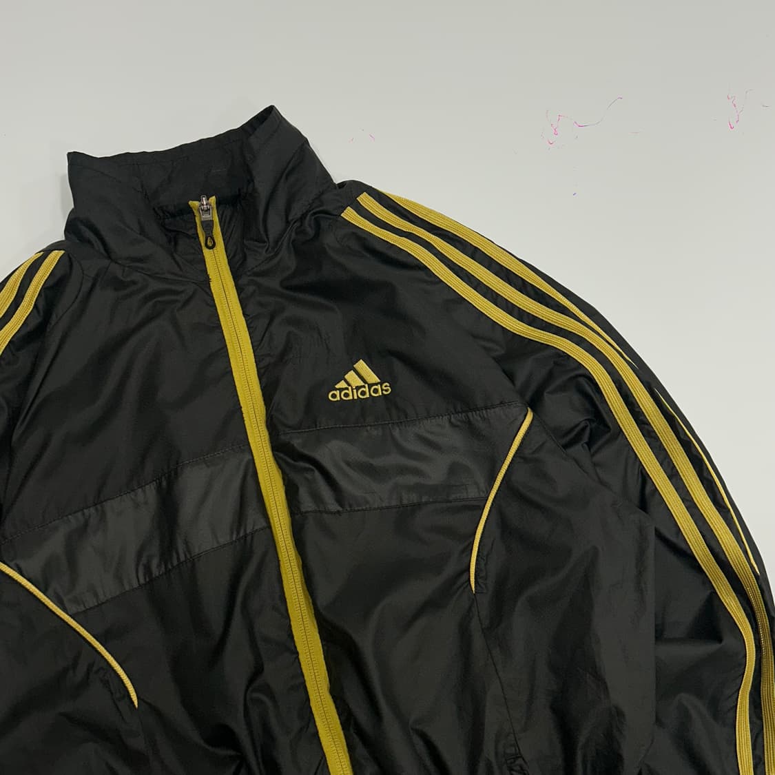 Adidas 아디다스 골트 트랙탑 블랙 크롭 바람막이  상품이미지4