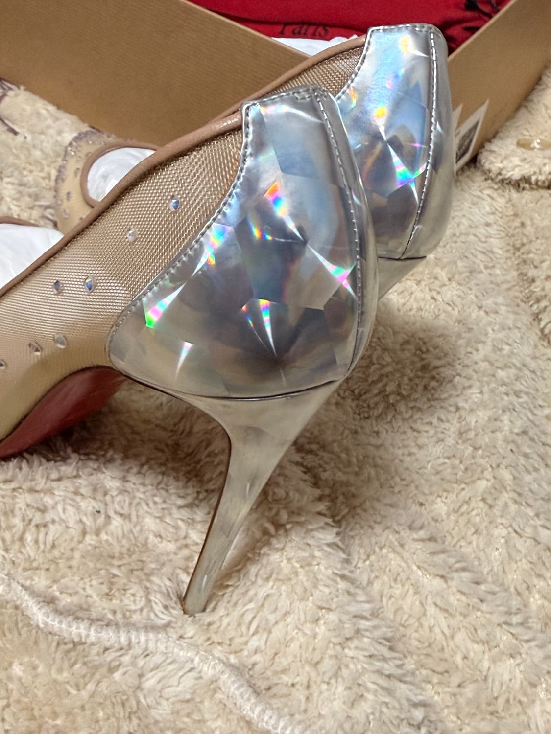 크리스찬 루부탱 스와로브스키 펌프스 상품이미지2