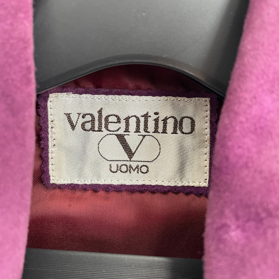 발렌티노 우모 퍼플 누벅 스웨이드 자켓 상품이미지4