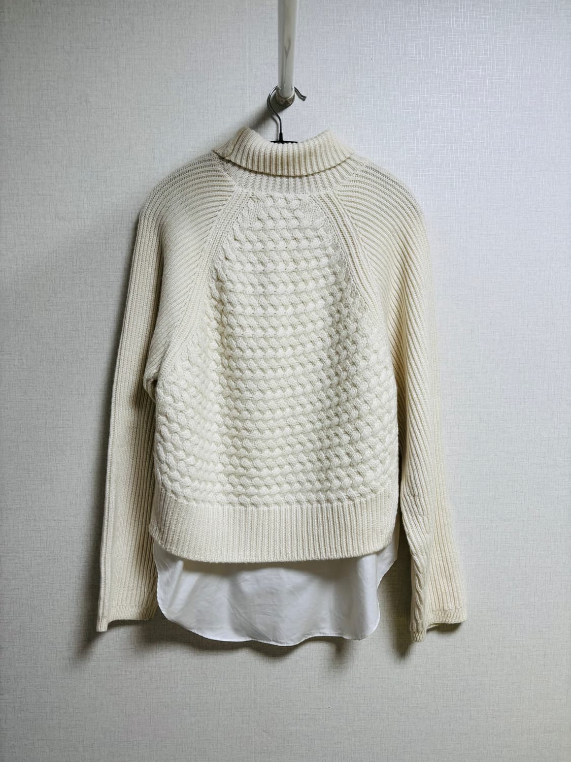 ALLSAINTS 언발 레이어드 터틀넥 니트 상품이미지2