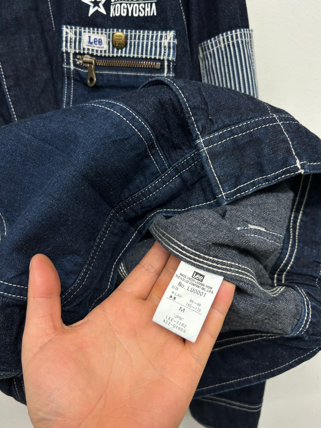 Lee 데님 워크 자켓 남성 상품이미지6