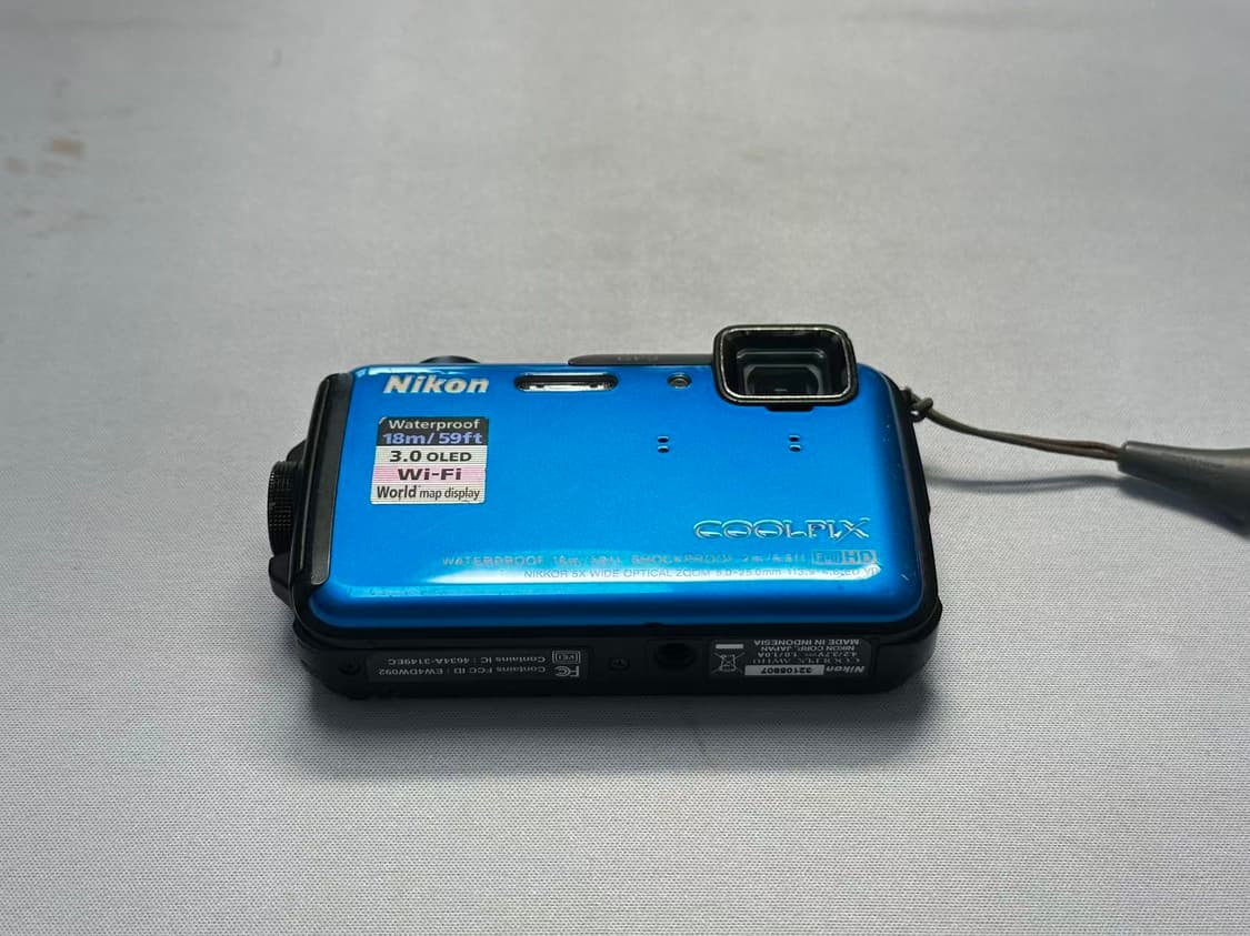 니콘 쿨픽스aw110(aw100)블루 디카 상품이미지1