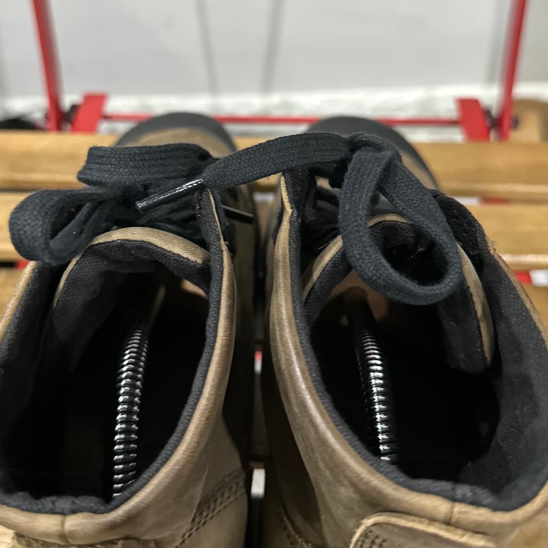 UK8) 270 팔라디움 부츠 남성 남자 워커 브라운 카키 레더 상품이미지5