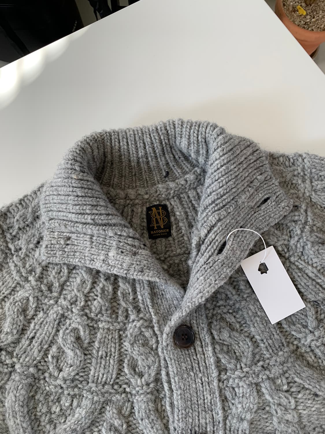 Batoner 바토너 니트 가디건 자켓 상품이미지3