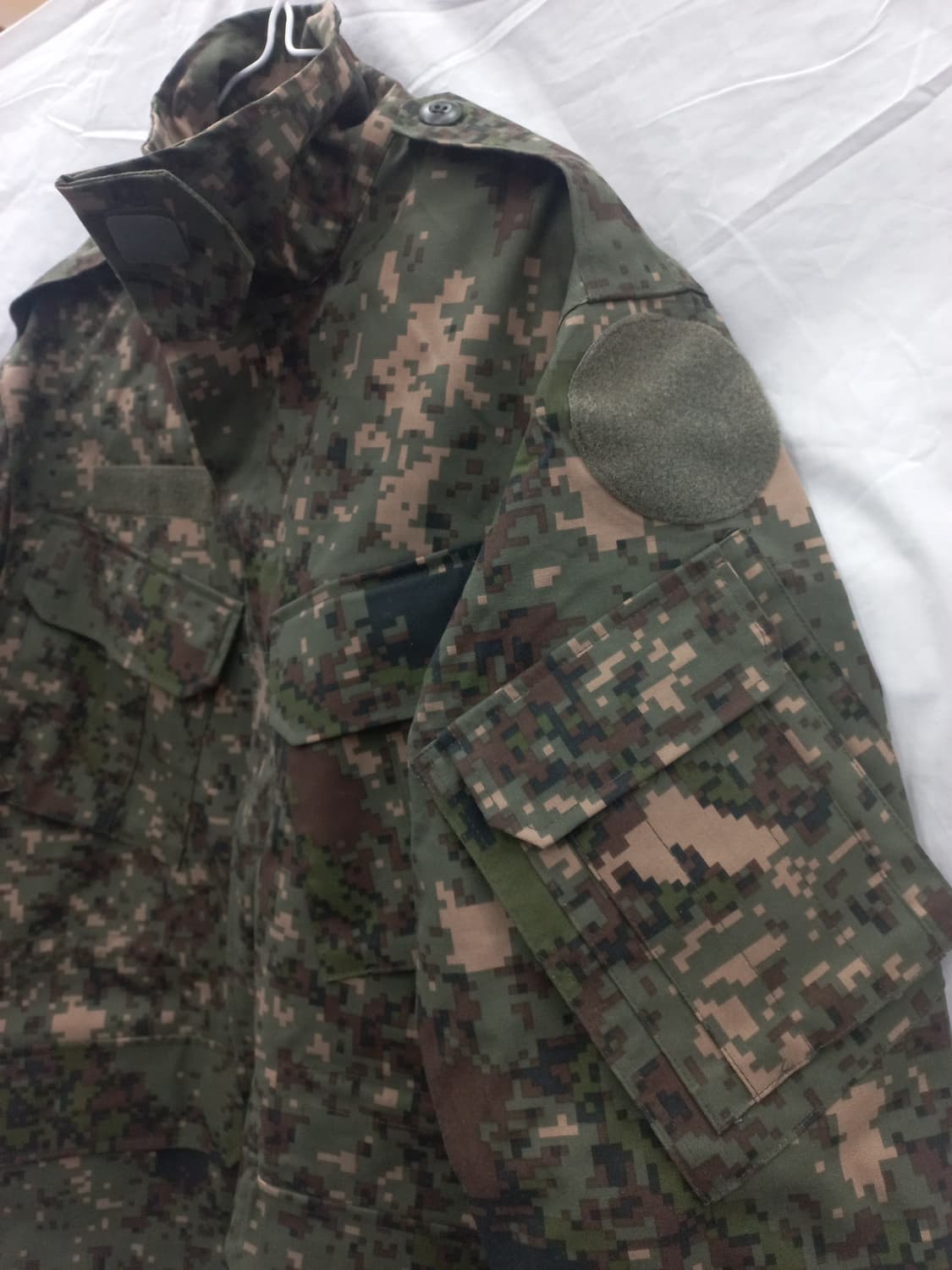 한국 군복 디지털패턴 전투복 상의(남105) 상품이미지2