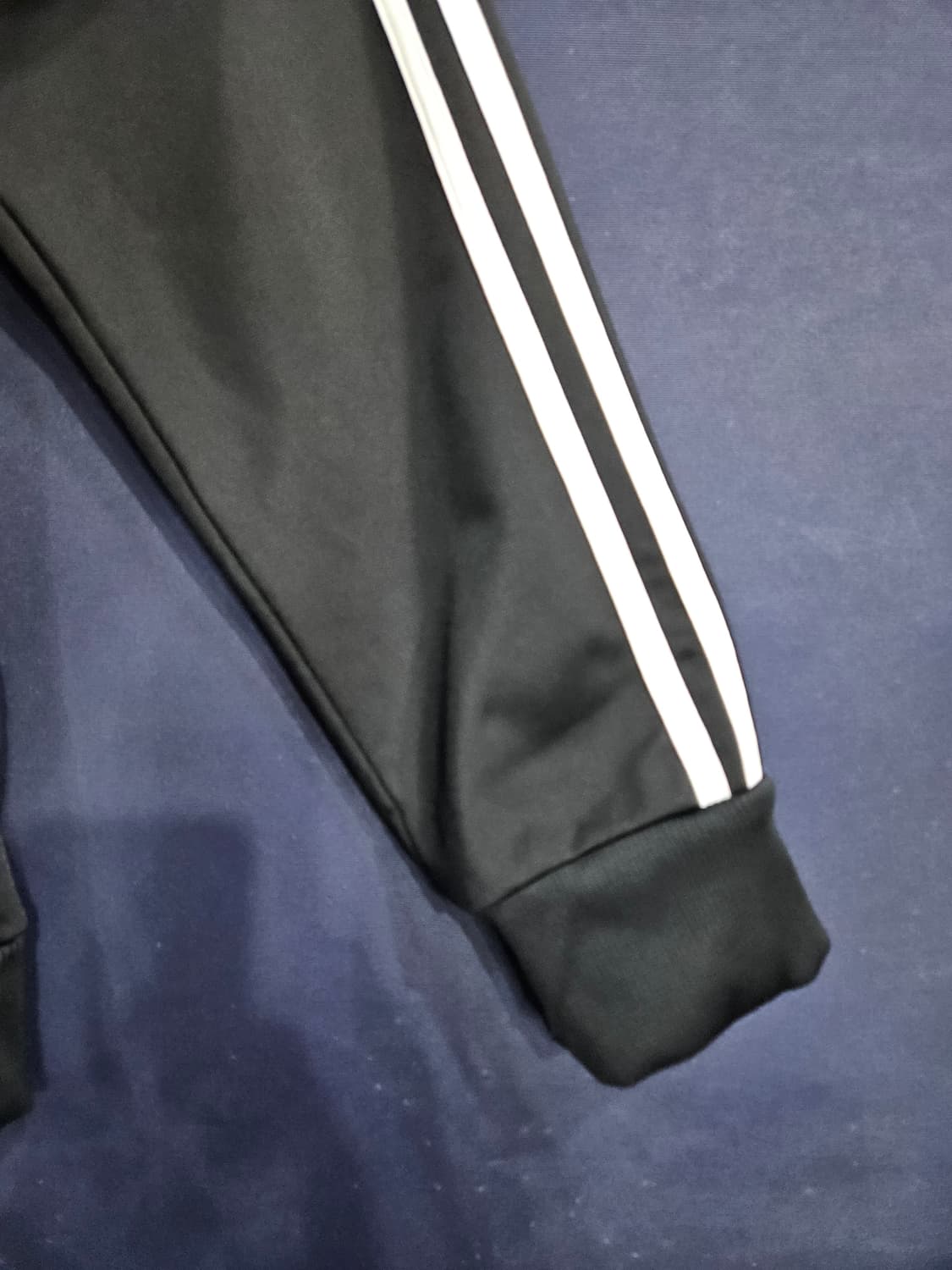 아디다스 삼선 블랙컬러 남성 슬림핏 105 져지 상품이미지5