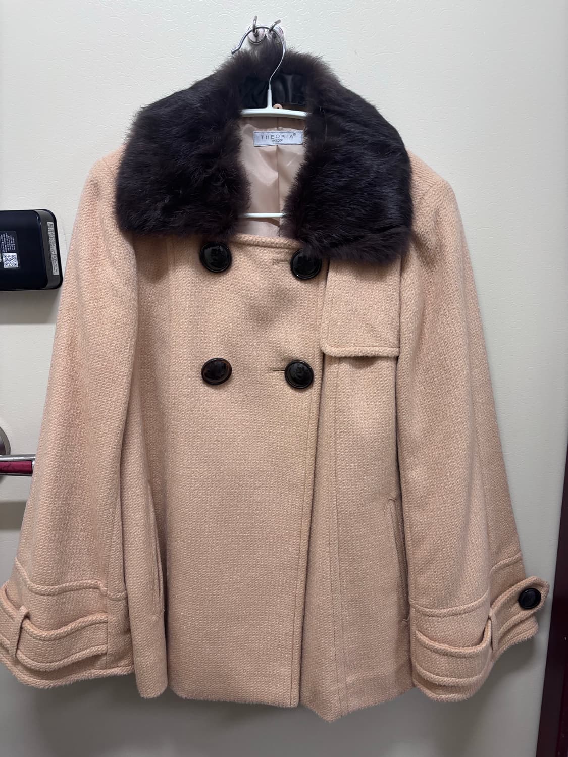 갸루깔 일본빈티지 카멜 퍼 코트 상품이미지1